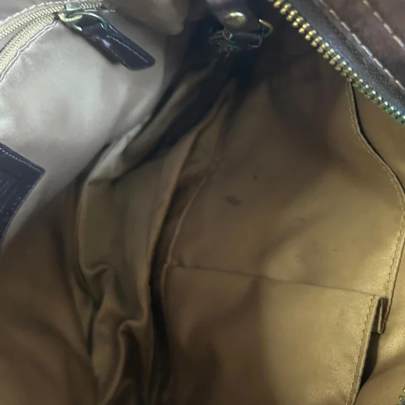 Patchwork Leather Shoulder Bag - Picture 7 of 8